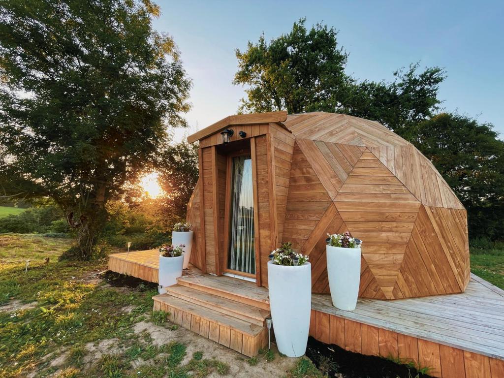 Hotel L'Etoile De Baynes Cerisy-la-Foret Zewnętrze zdjęcie